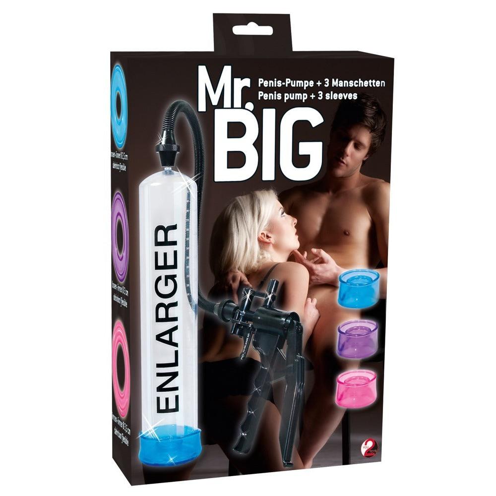 Mr. Big Penispumpe med Saksehåndtak