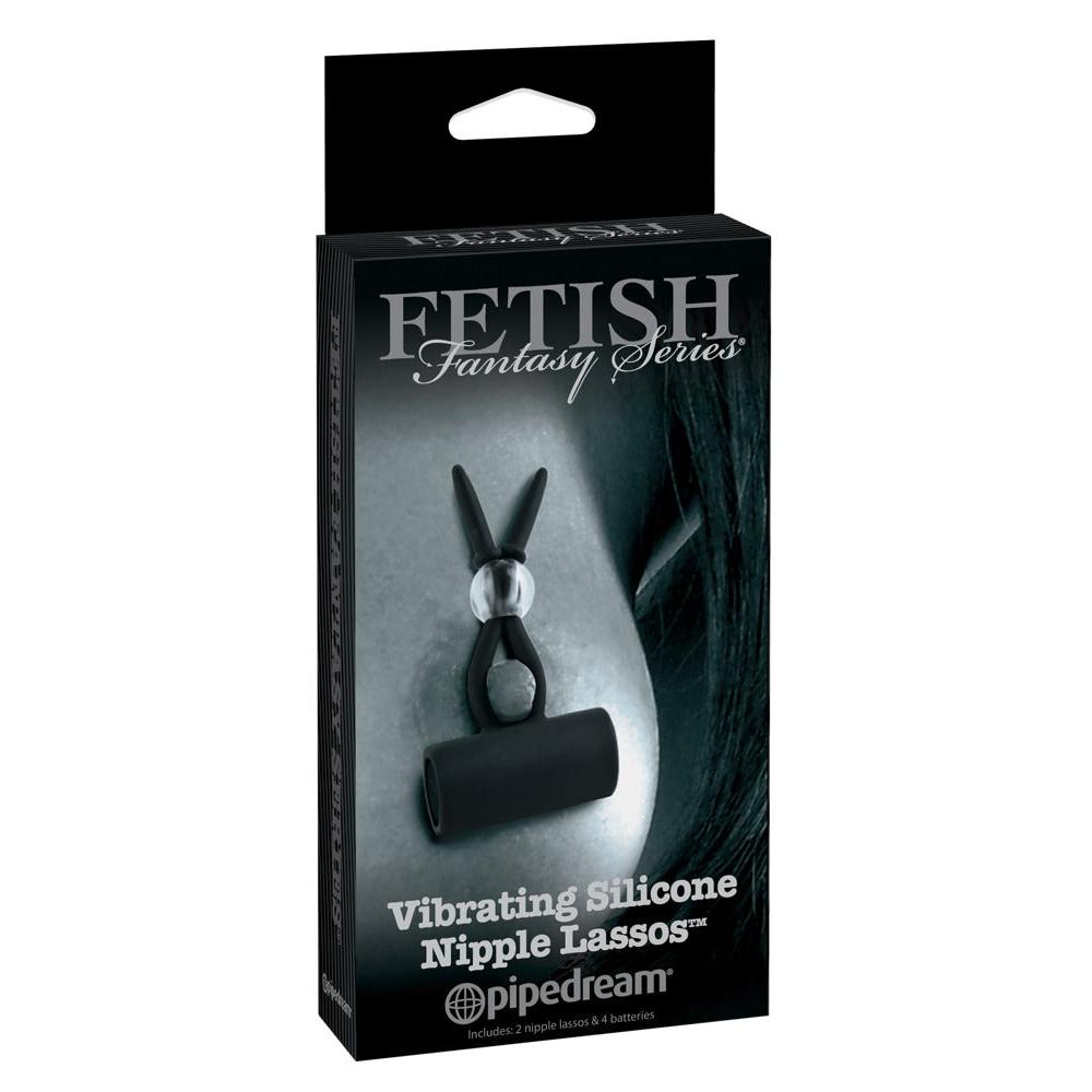 Vibrerende bryststimulator i silikon – Nipple Lassoer