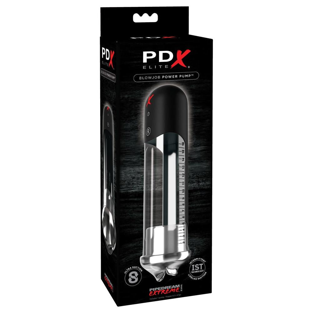 PDX Elite Blowjob Power Pump Automatisk Penispumpe