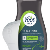 Veet Men Total Pro Hårfjerningskrem 400 ml