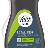 Veet Men Total Pro Hårfjerningskrem 400 ml