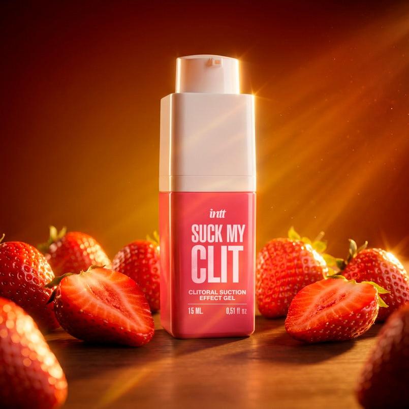 Klitorisgel med Sugende, Kjølende og Pirrende Effekt | Suck My Clit Wild Strawberry