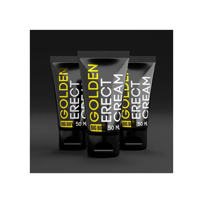 Peniskrem for Bedre Følsomhet og Pleie | Big Boy Golden Erect Cream