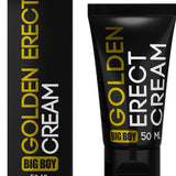Peniskrem for Bedre Følsomhet og Pleie | Big Boy Golden Erect Cream
