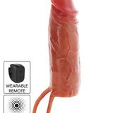 Hydrated Skin Vibrating Penis Sleeve 16 cm