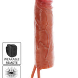 Hydrated Skin Vibrating Penis Sleeve 20 cm - penishylse