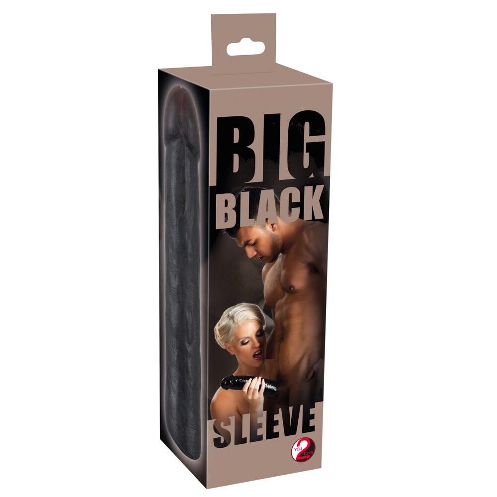 You2Toys Big Sleeve – sort penishylse 22 cm