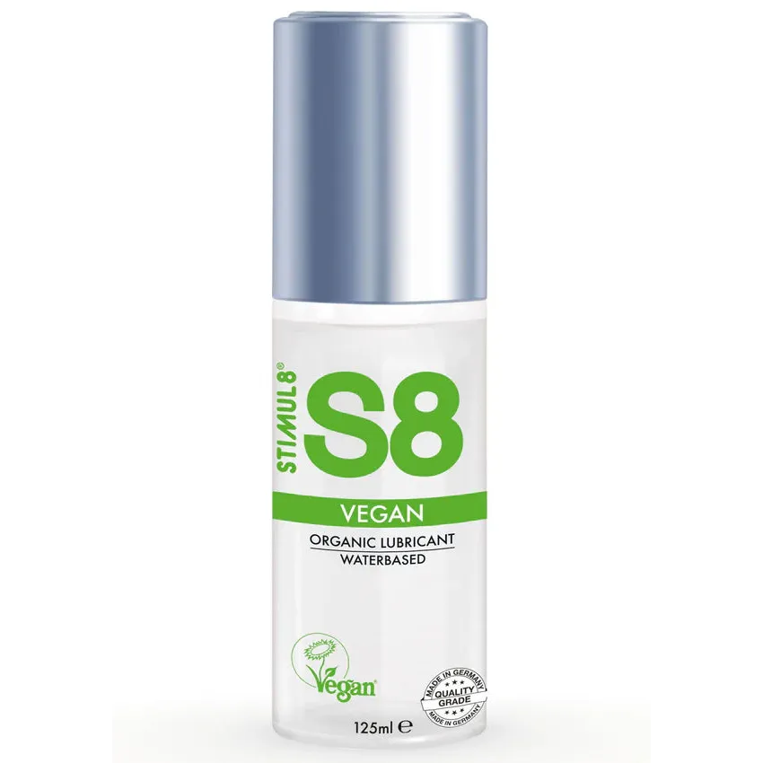 S8 Waterbased Vegan Lubricant - Vannbasert Glidemiddel