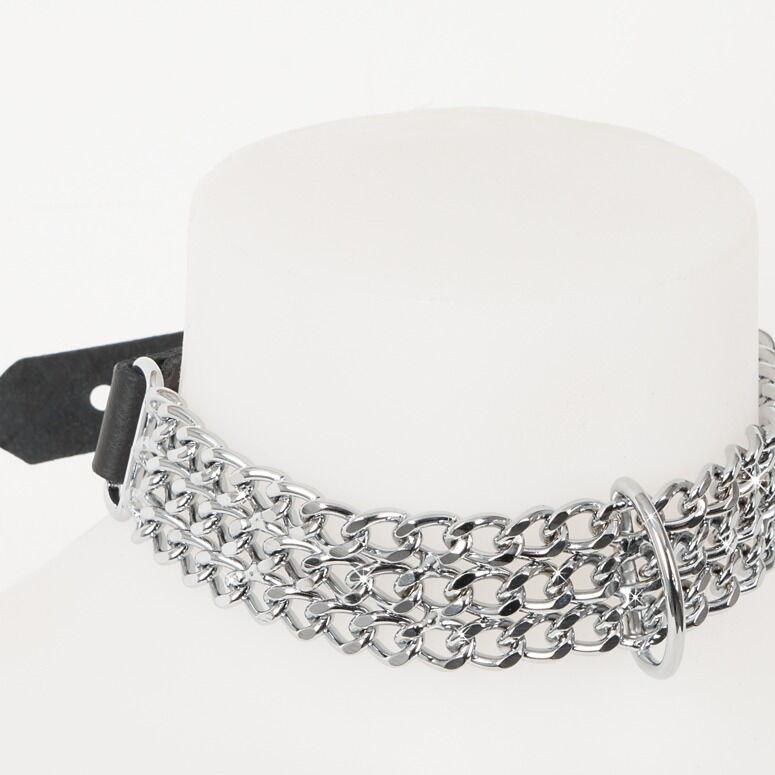 Triple Chain Control Collar