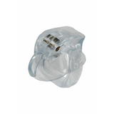 Clear Control Cock Cage X-Short