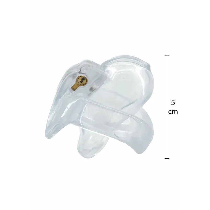 Clear Control Cock Cage X-Short
