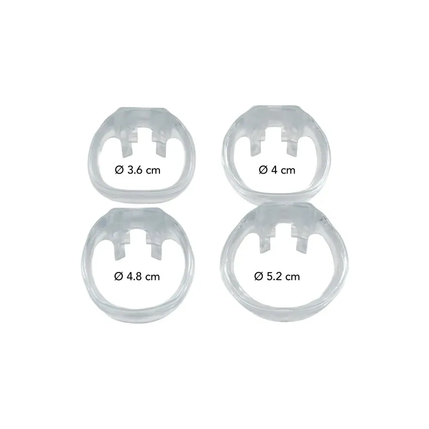 Clear Control Cock Cage X-Short