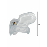Clear Control Cock Cage Short
