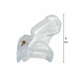 Clear Control Cock Cage Long