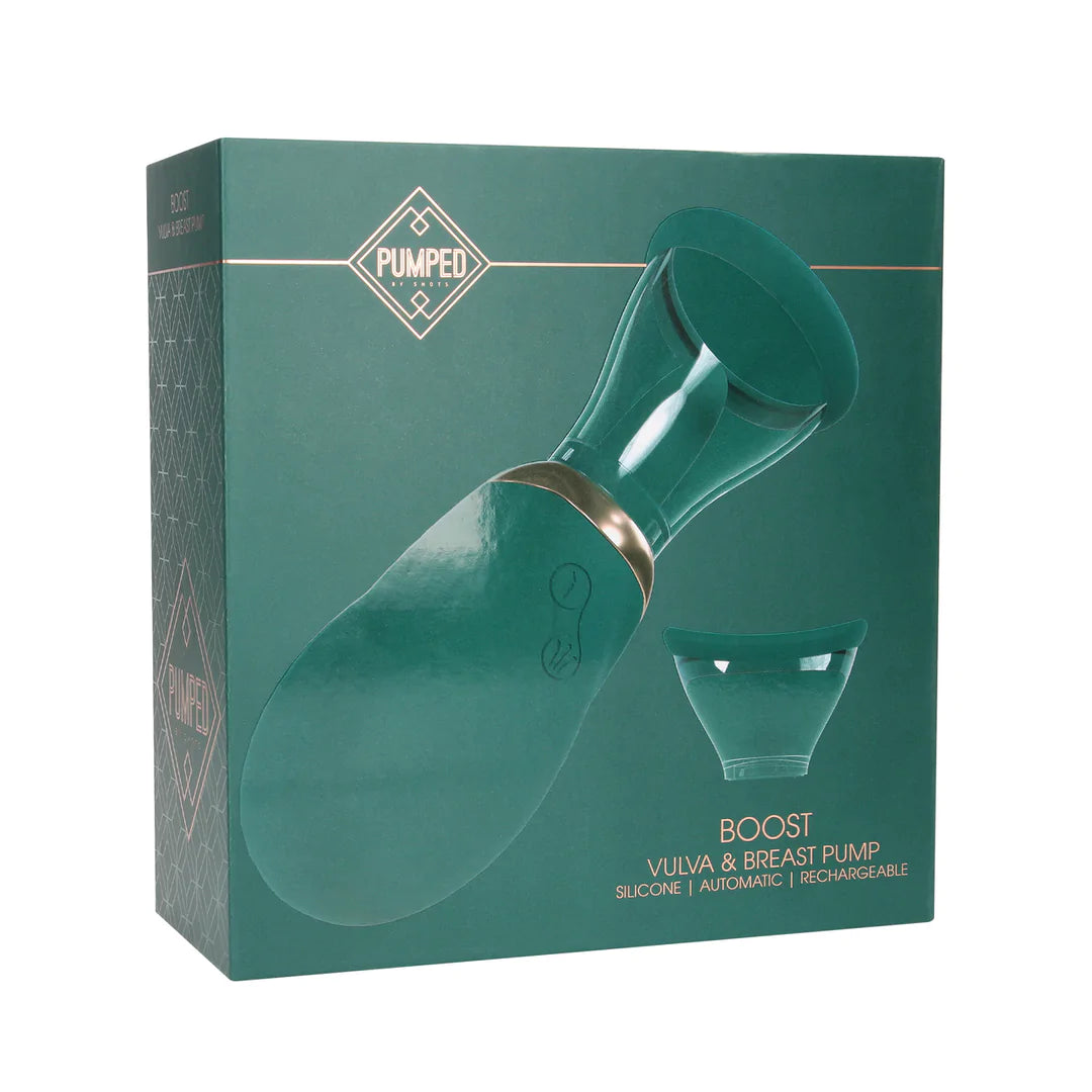 BOOST Vulva & Breast Pump – Oppladbar bryst- og vulvapumpe