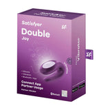 Satisfyer Double Joy Appstyrt Parvibrator - Lilla