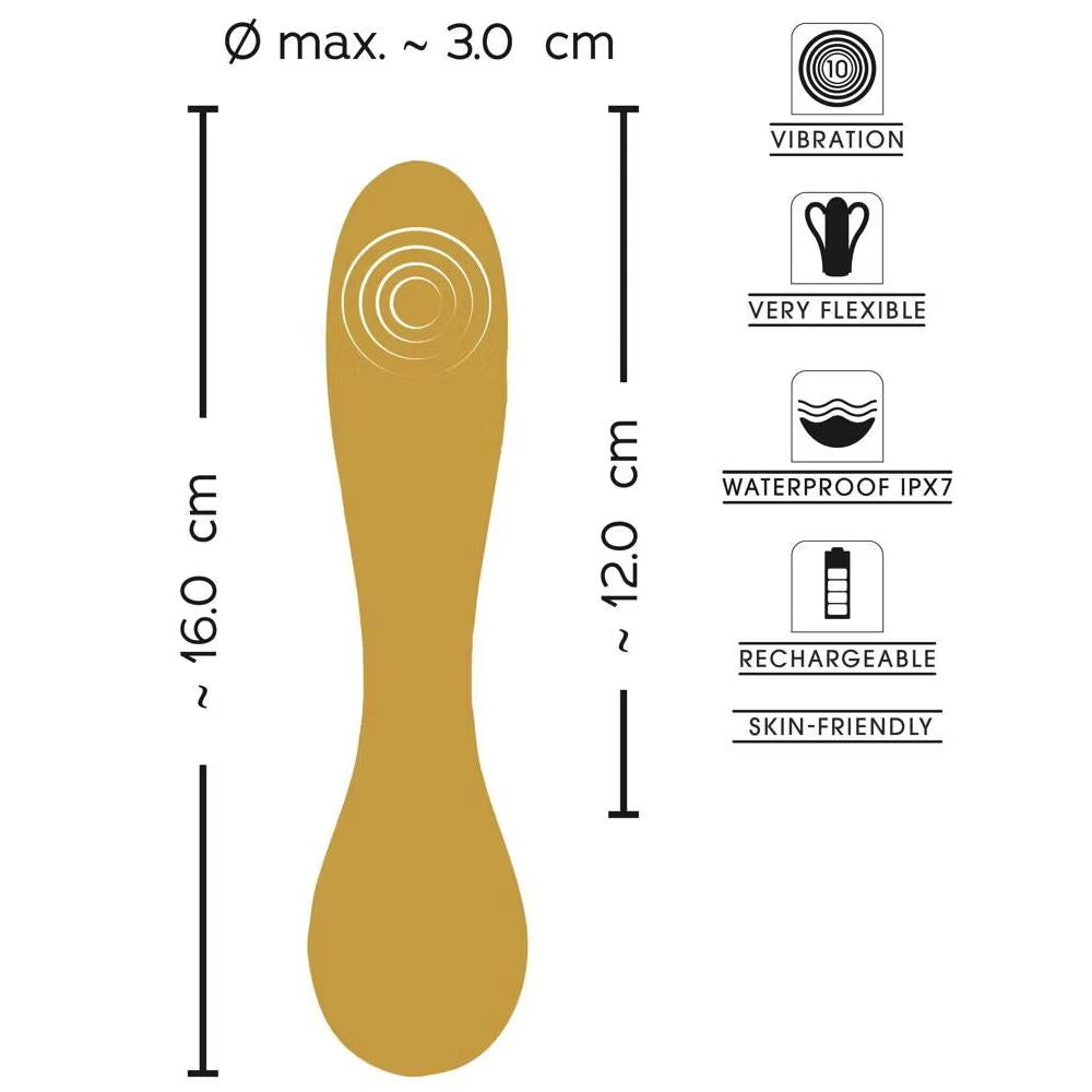 G-punkt Vibrator med Fleksibelt Hode | Sweet Smile Metallic Vibe