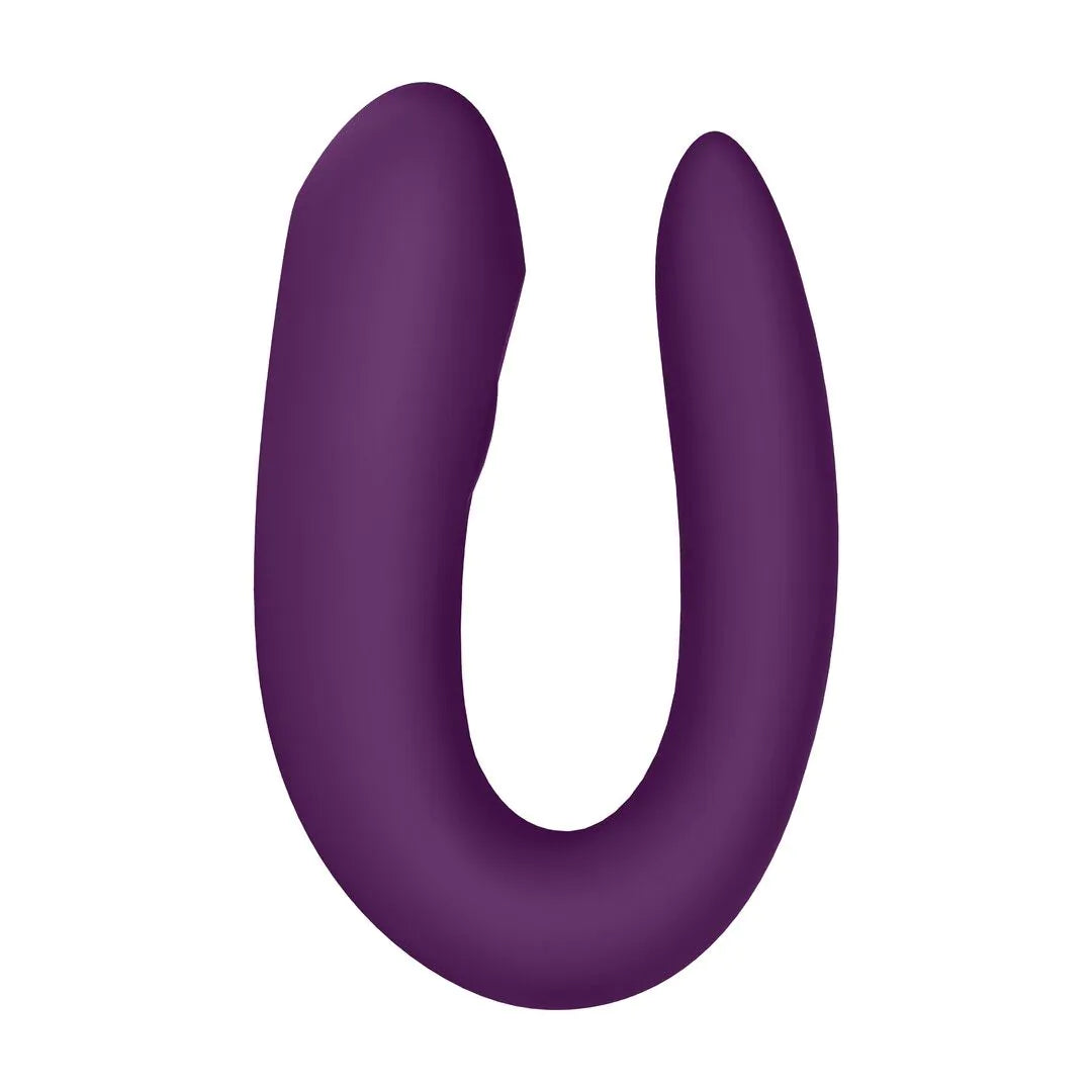 Satisfyer Double Joy Appstyrt Parvibrator - Lilla