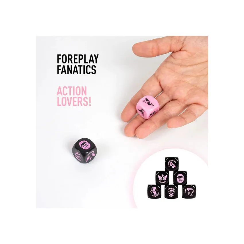 Secret Play Foreplay Lovers Dice – 2 stk.