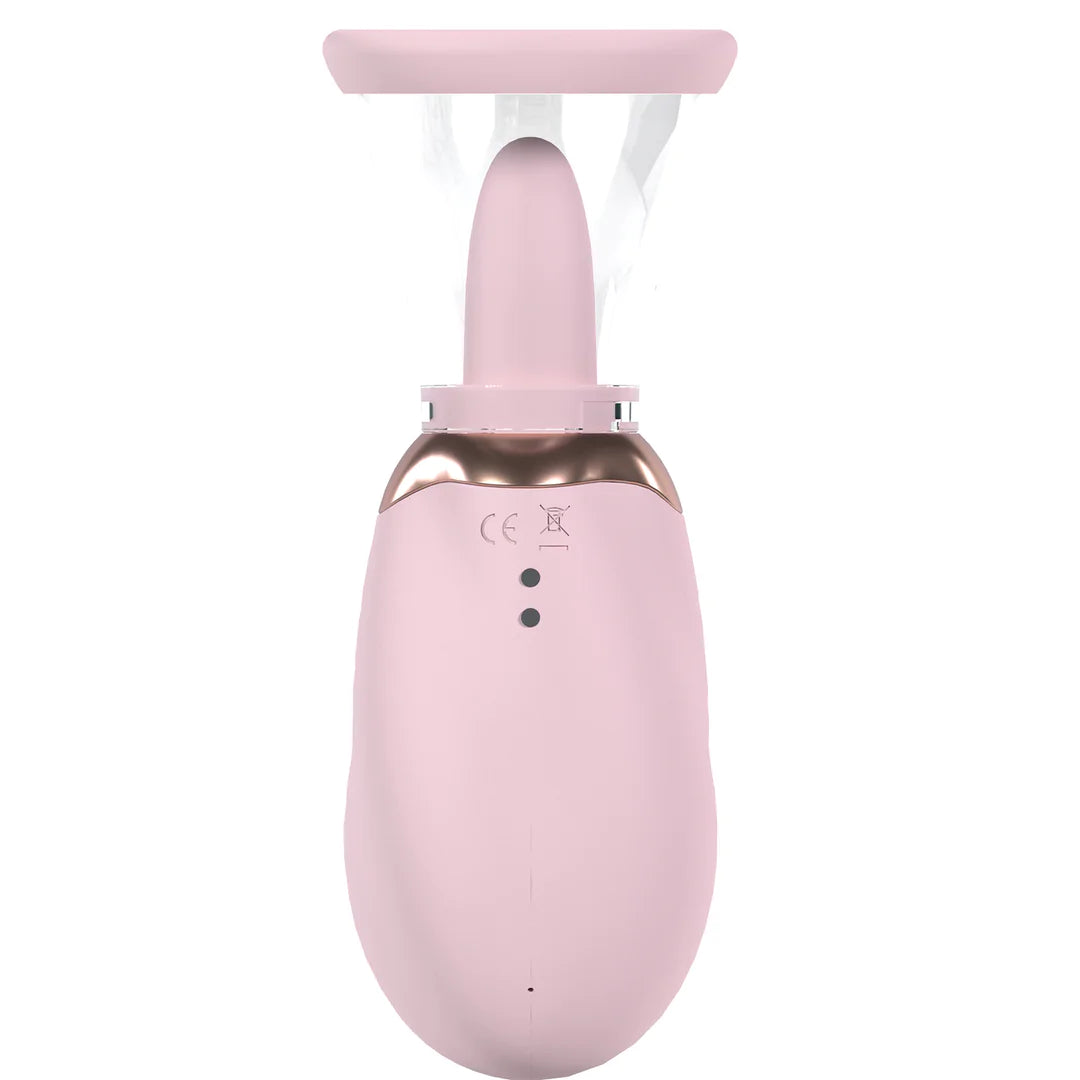BOOST Vulva & Breast Pump – Oppladbar bryst- og vulvapumpe i rosa