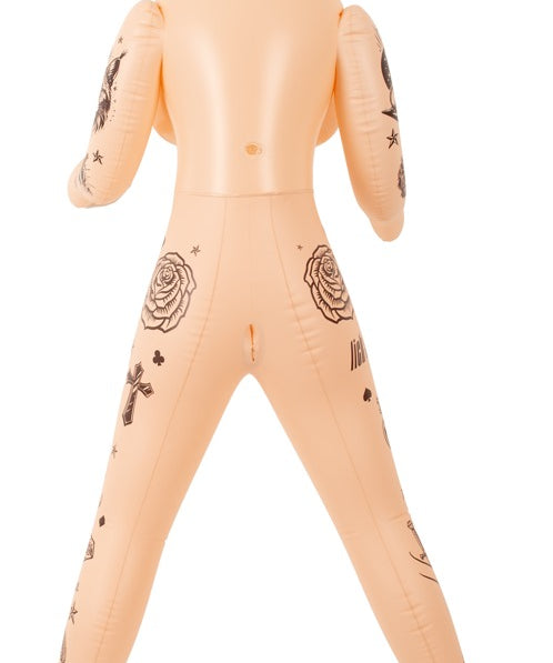 Tattooed Love Doll – Oppblåsbar sexleketøydukke med tatoveringer