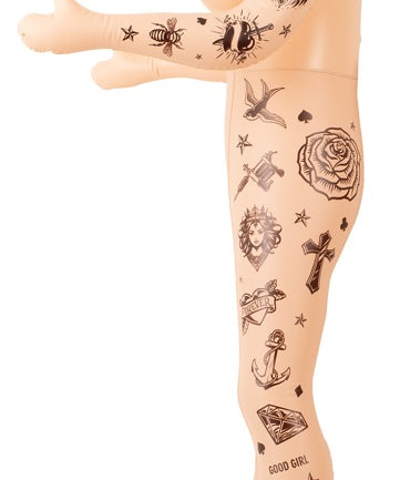 Tattooed Love Doll – Oppblåsbar sexleketøydukke med tatoveringer