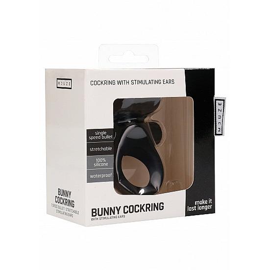 Bunny penisring med vibrator