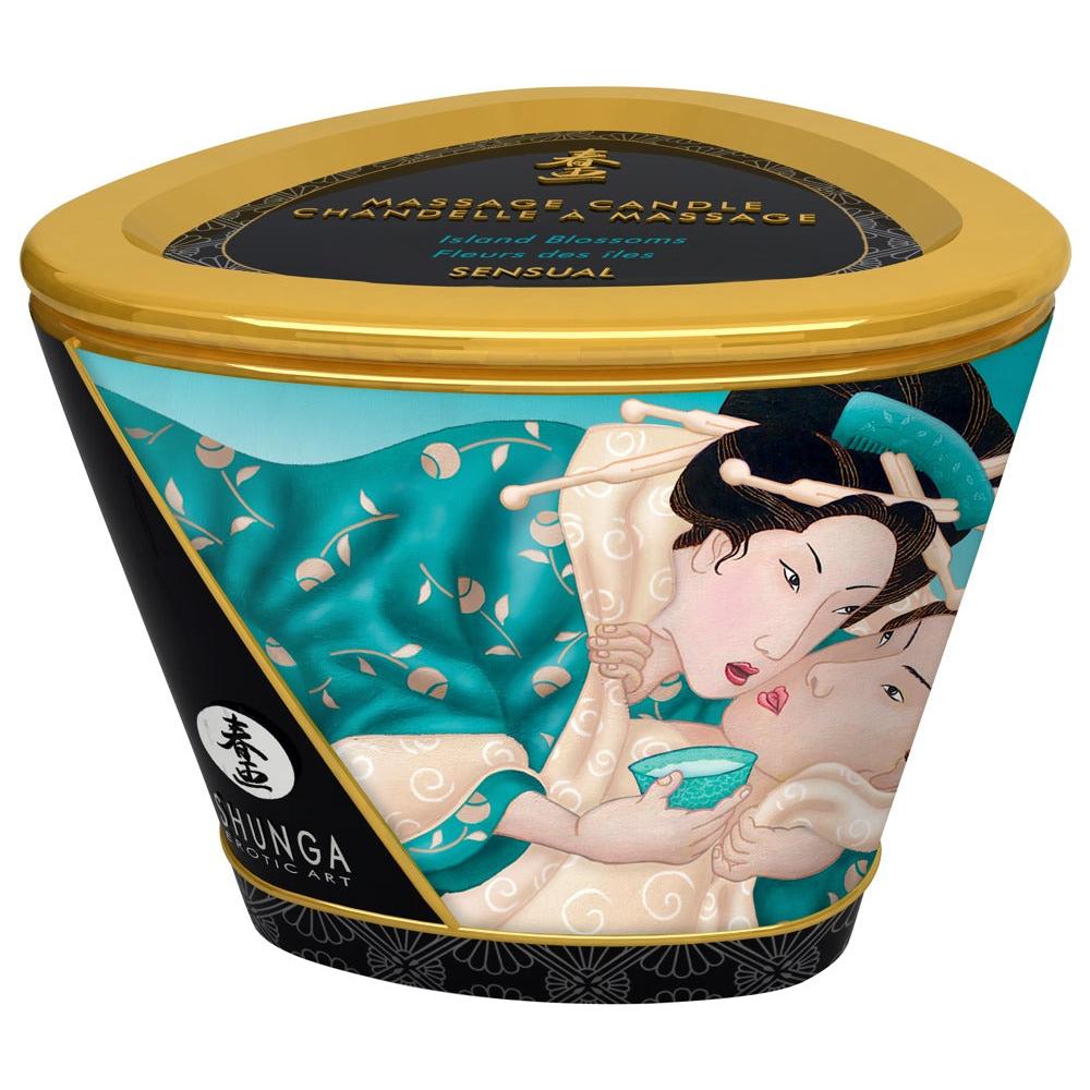 Shunga massasjelys Sensual (170 ml) - Island Blossom