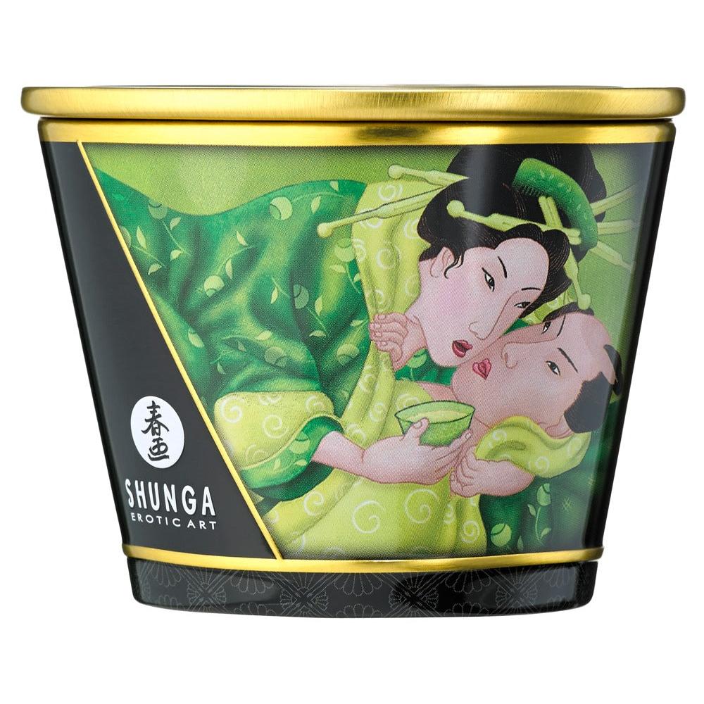 Shunga Massasjelys Zenitude (170ml) - Exotic Green Tea
