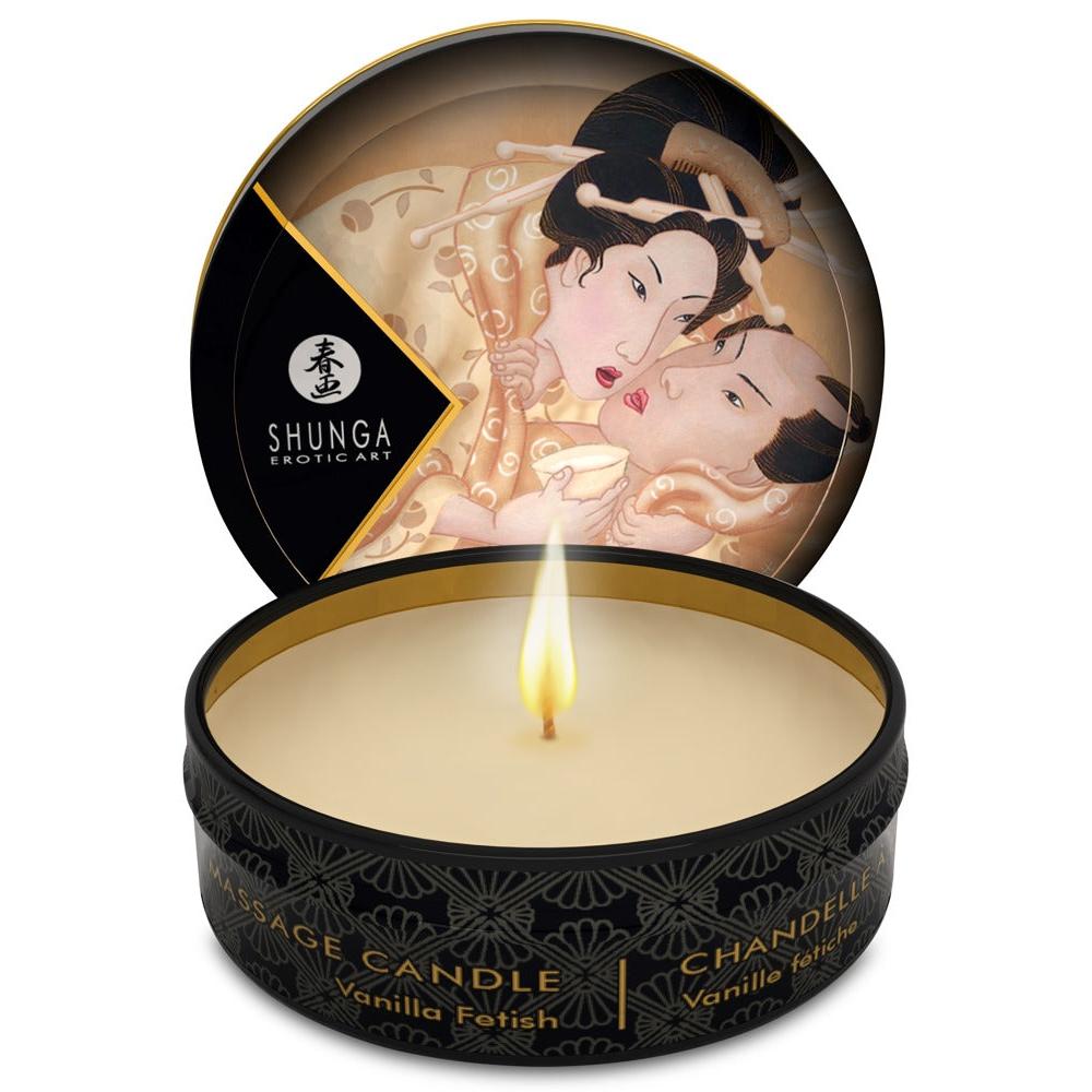 Shunga Mini Massasjelys Desire (30 ml) - Vanilje