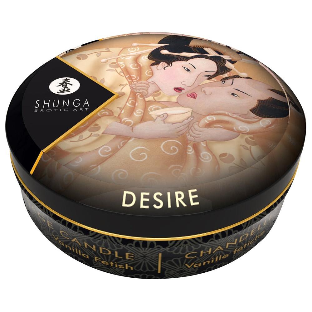 Shunga Mini Massasjelys Desire (30 ml) - Vanilje