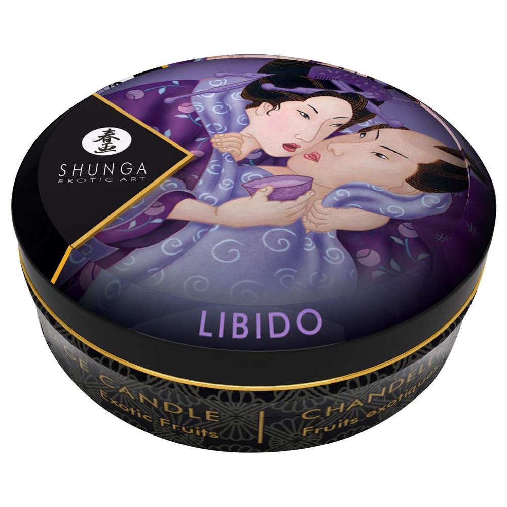Shunga Mini Massasjelys Libido (30 ml) - Exotic Fruits
