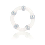 Metallic Bead PenisRing - med stimulerende kuler