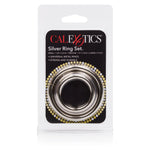Silver ring 3 delt sett