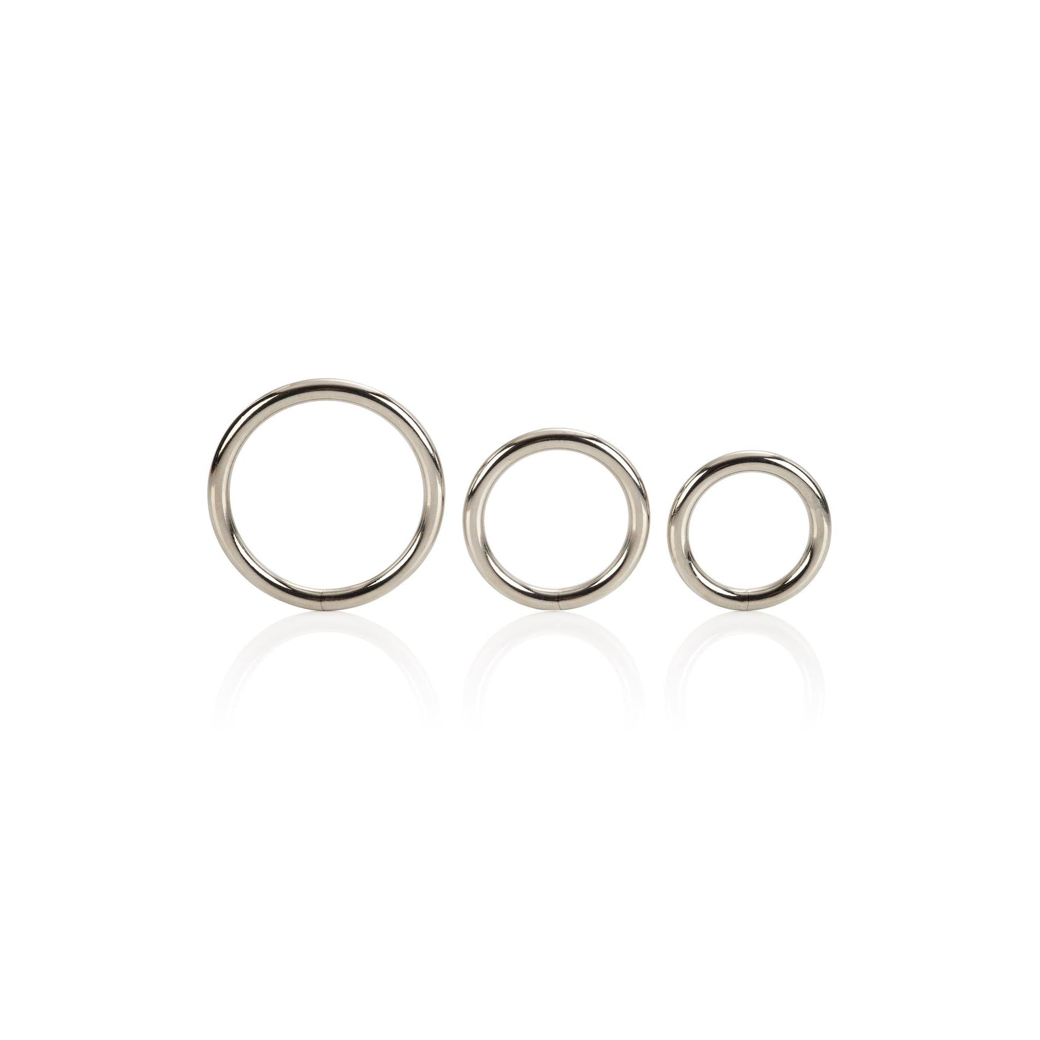 Silver ring 3 delt sett