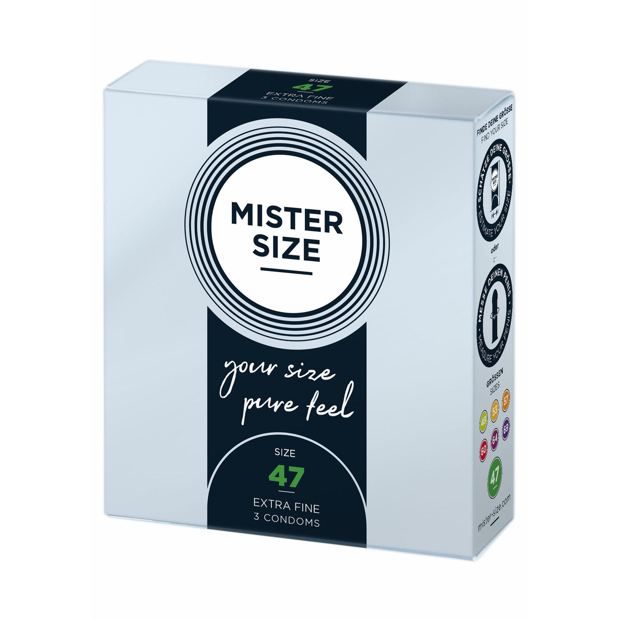 Mister Size Kondomer - 47 mm