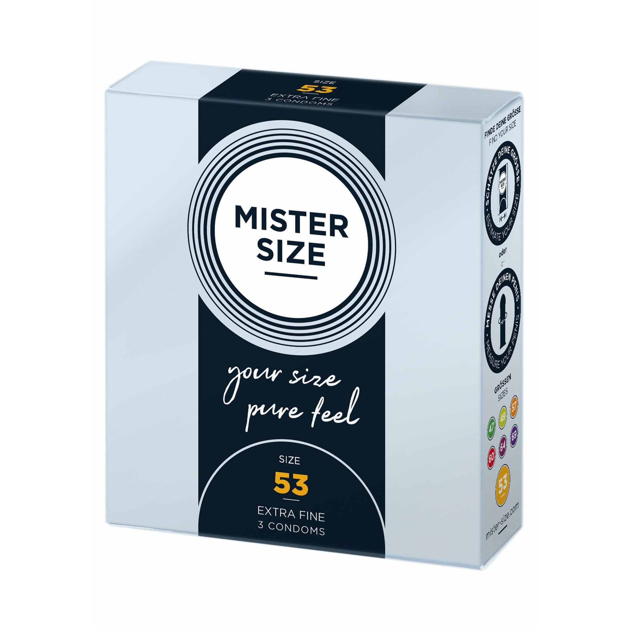 Mister Size Kondomer - 53 mm