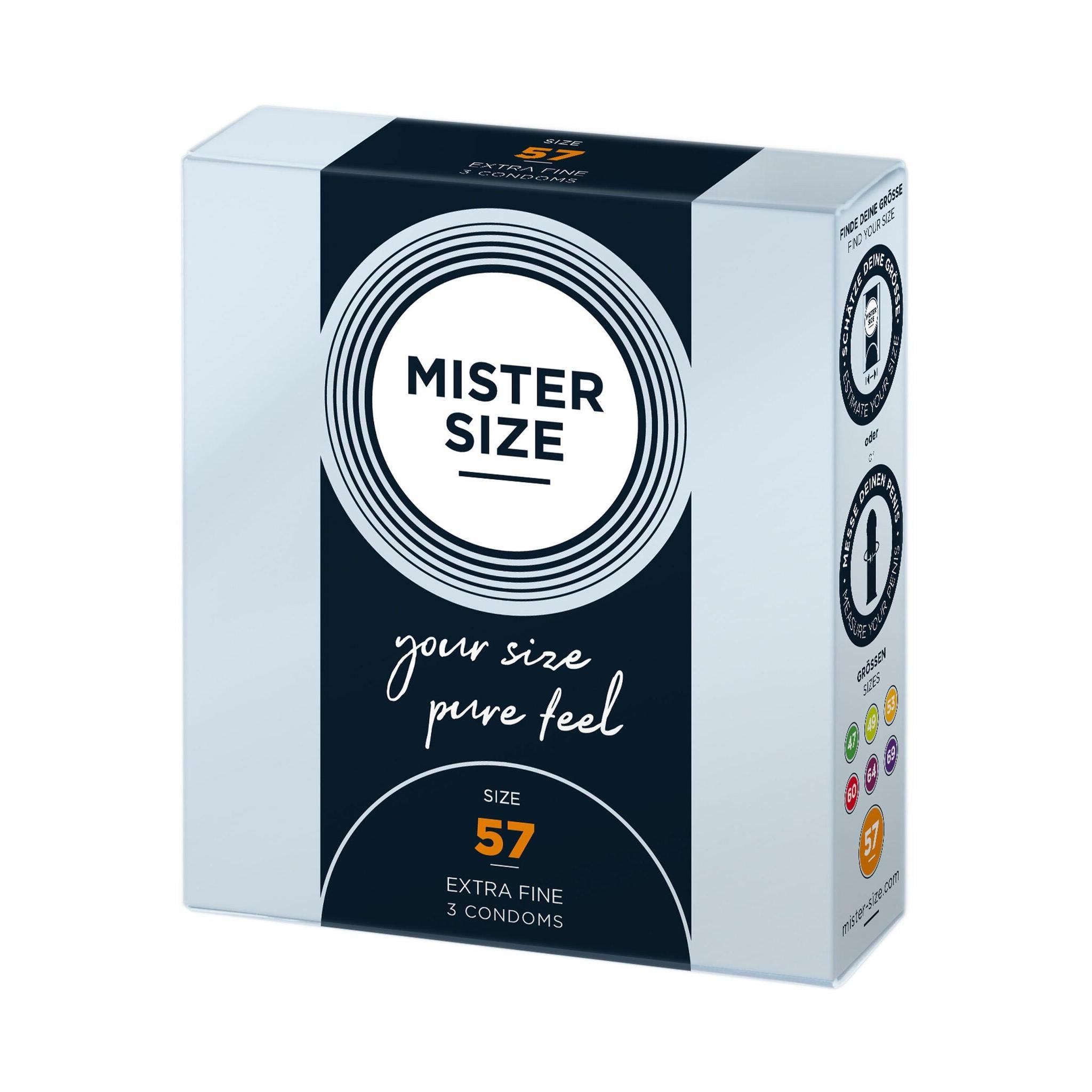 Mister Size Kondomer - 57 mm