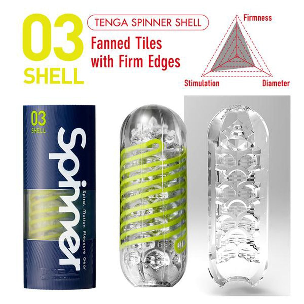 Tenga Spinner Masturbator SHELL 03