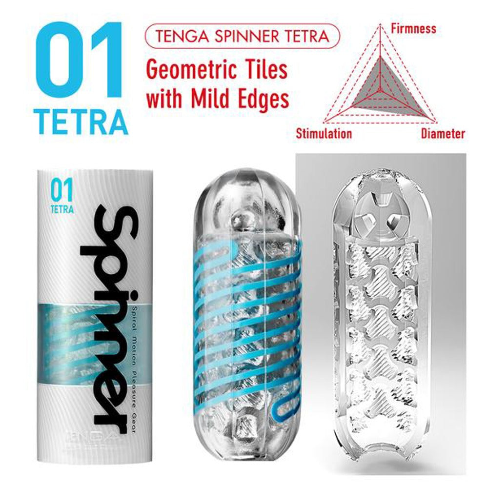 Tenga Spinner Masturbator TETRA 01