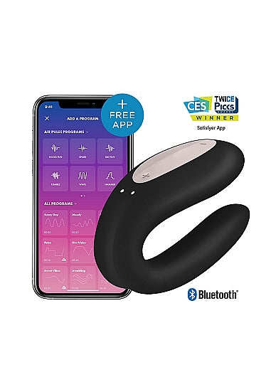 Satisfyer Double Joy Appstyrt Parvibrator
