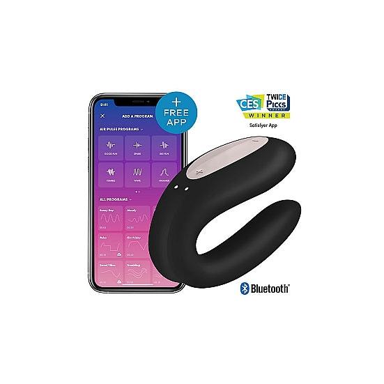 Satisfyer Double Joy Appstyrt Parvibrator