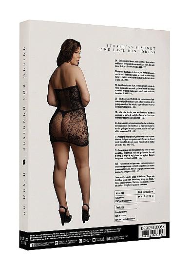 Le Désir Strapless Mini Dress - Plus Size