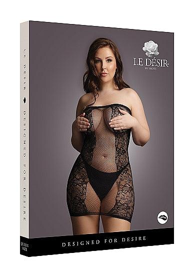 Le Désir Strapless Mini Dress - Plus Size