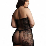Le Désir Strapless Mini Dress - Plus Size