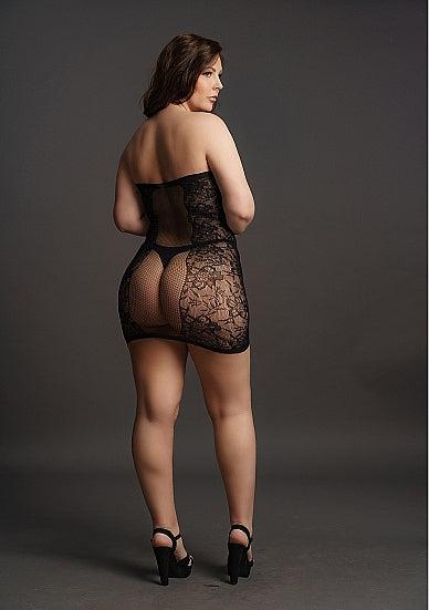 Le Désir Strapless Mini Dress - Plus Size