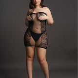 Le Désir Strapless Mini Dress - Plus Size