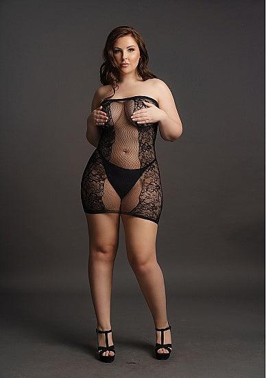 Le Désir Strapless Mini Dress - Plus Size