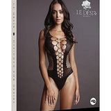 Le Désir Contrast Fencenet Teddy - One Size