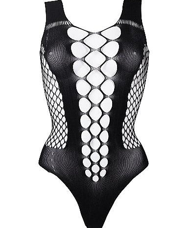 Le Désir Contrast Fencenet Teddy - One Size